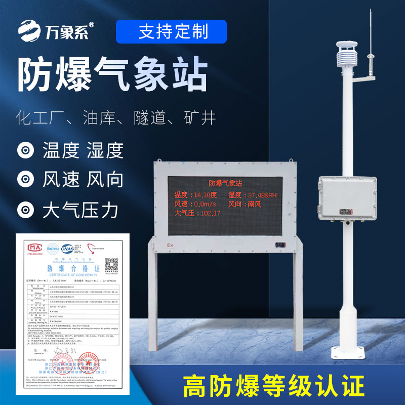 防爆气象检测系统