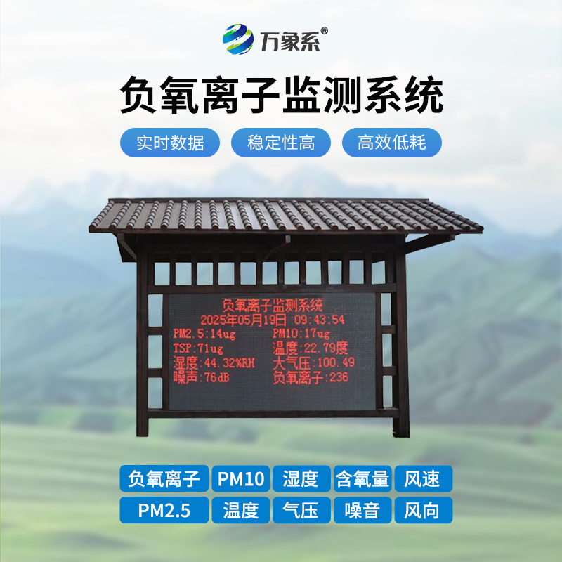 负氧离子监测系统