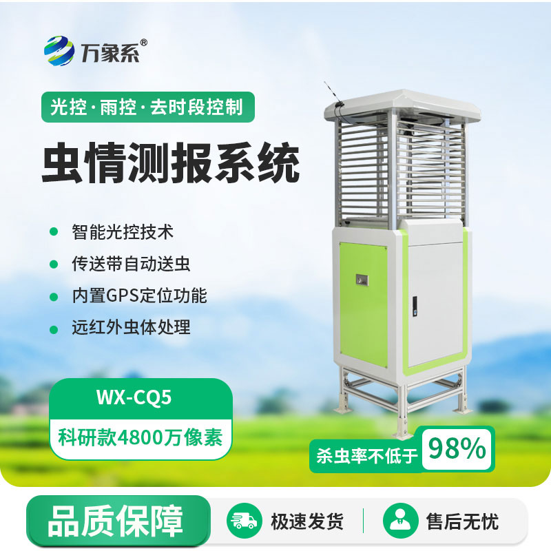 不用人盯守，虫情早知道！虫情测报仪守护万亩田