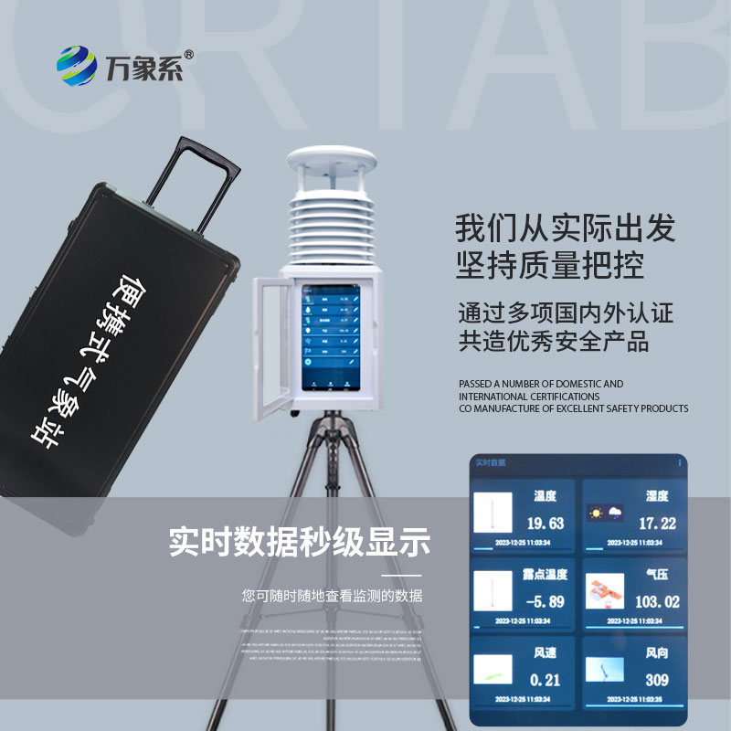 便携式自动气象监测站