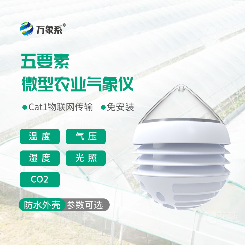 五要素微型农业气象仪：田间小微气象站，助力农业精细化种植